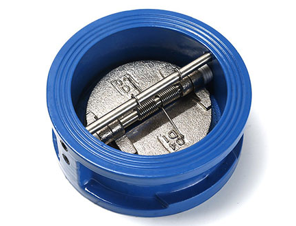 سمندری اور صنعت کے لیے بہار کے ساتھ ڈبل پلیٹ ویفر چیک والو بٹر فلائی والو Pn 10/Pn16