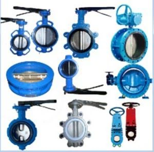 برتن کے لیے فلینج بٹر فلائی والوز