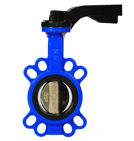 سافٹ سیل لگ ٹائپ مینوئل آپریٹڈ کاسٹ آئرن واٹر بٹر فلائی والو مینوفیکچرر